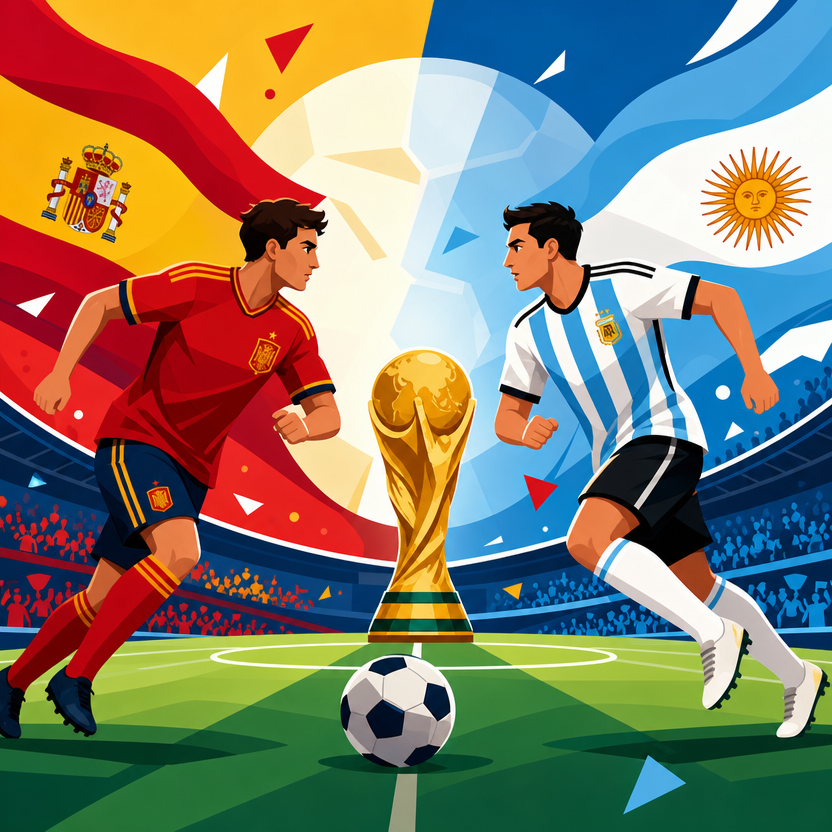 Seru! Duel Spanyol vs Argentina di Piala Dunia 2026