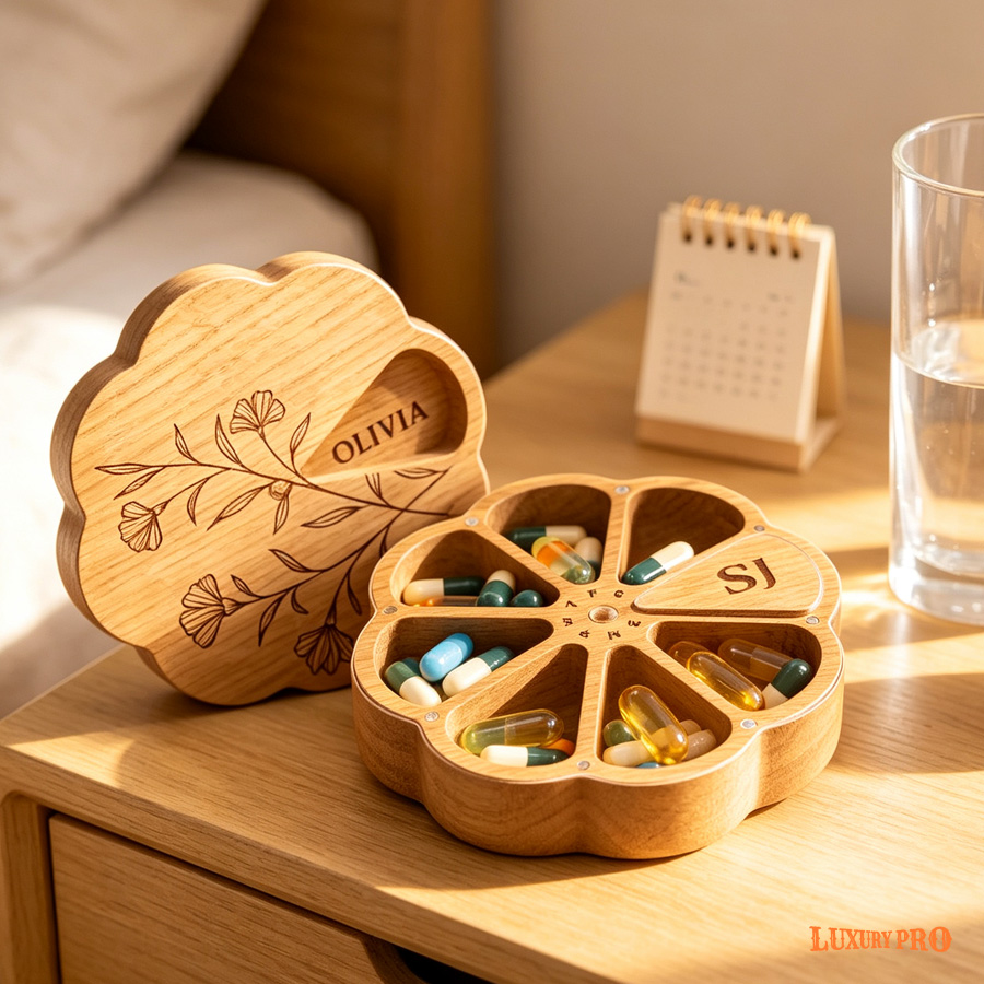 Seven - Compartment Pill Box