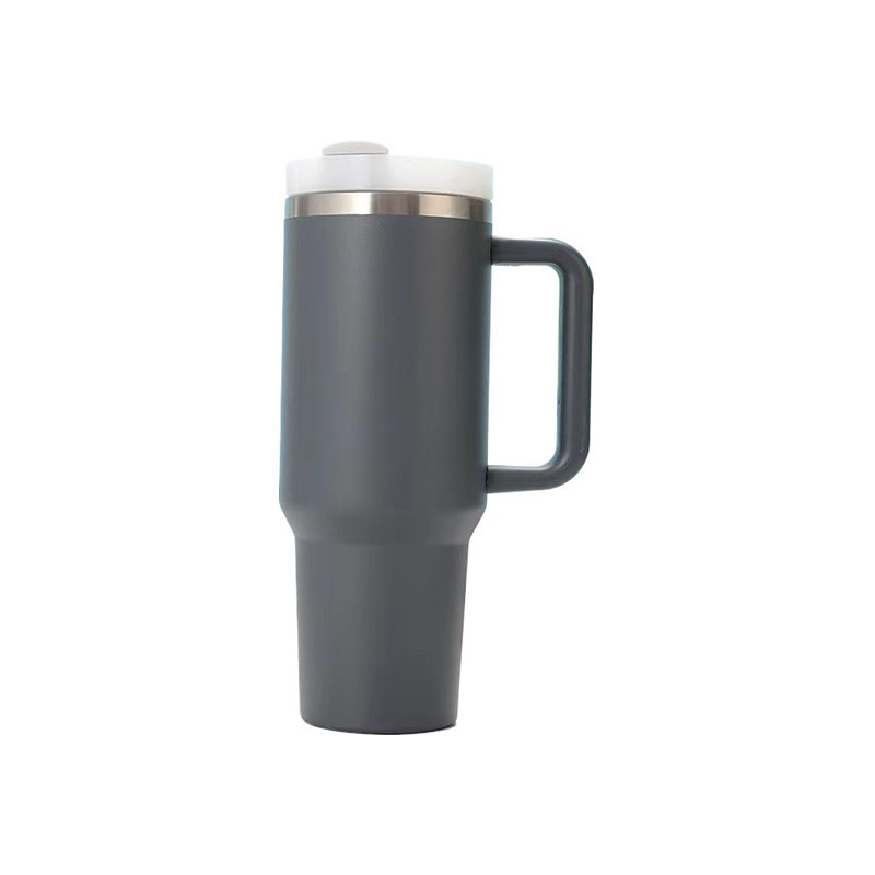 Insulated Mug 40oz with Straw and Handle