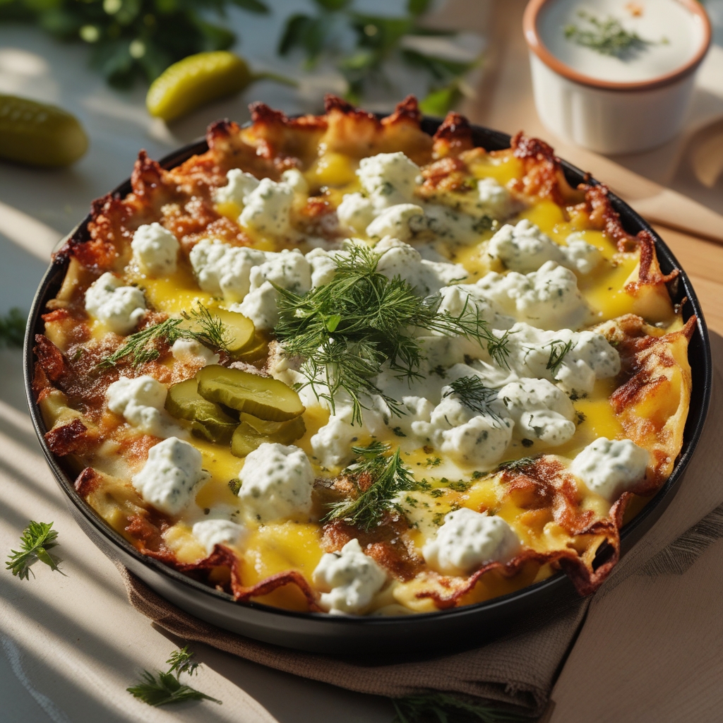 Healthy Dill Pickle Cottage Cheese Ranch Recipe: Easy & Flavor-Packed Snack