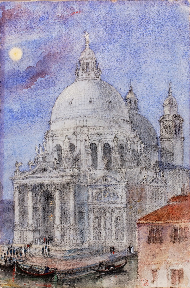 Santa Maria Della Salute Venice 1933