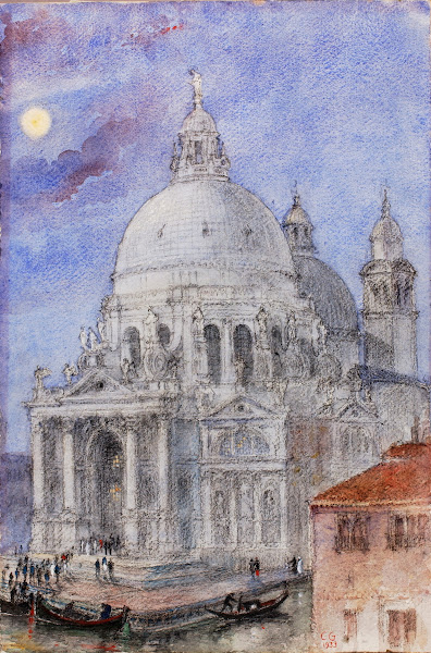 Santa Maria Della Salute Venice 1933