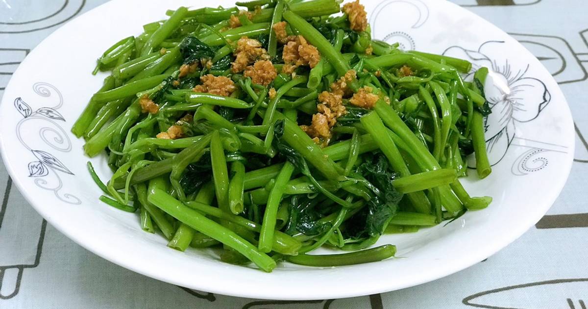Rau muống xào tỏi