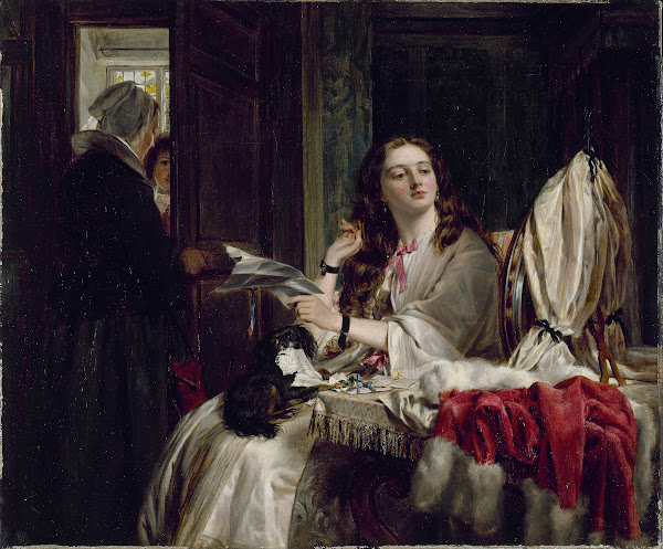The Morning of St Valentine 1865