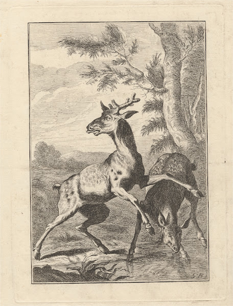 Two Deer 18th Century