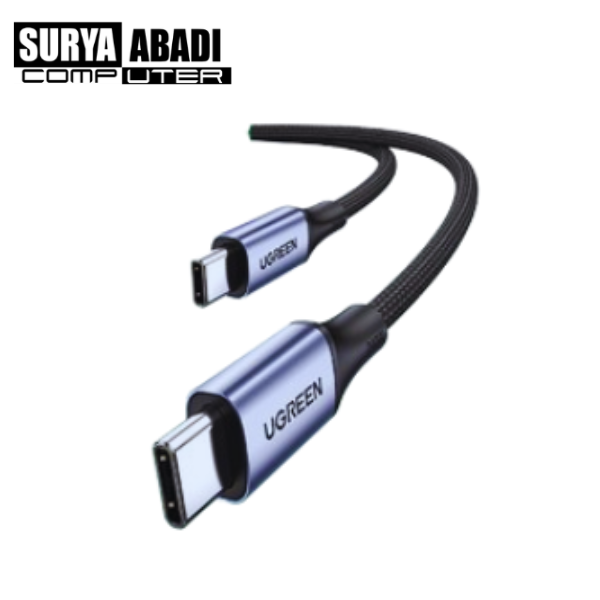 Kabel Ugreen Type C to Type C Nylon 1m