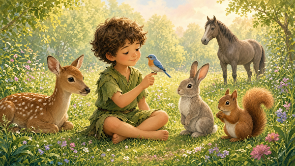The animals brought to Adam (Gen 2:19-20) — Origin Bible Week 2 Garden of Eden free image