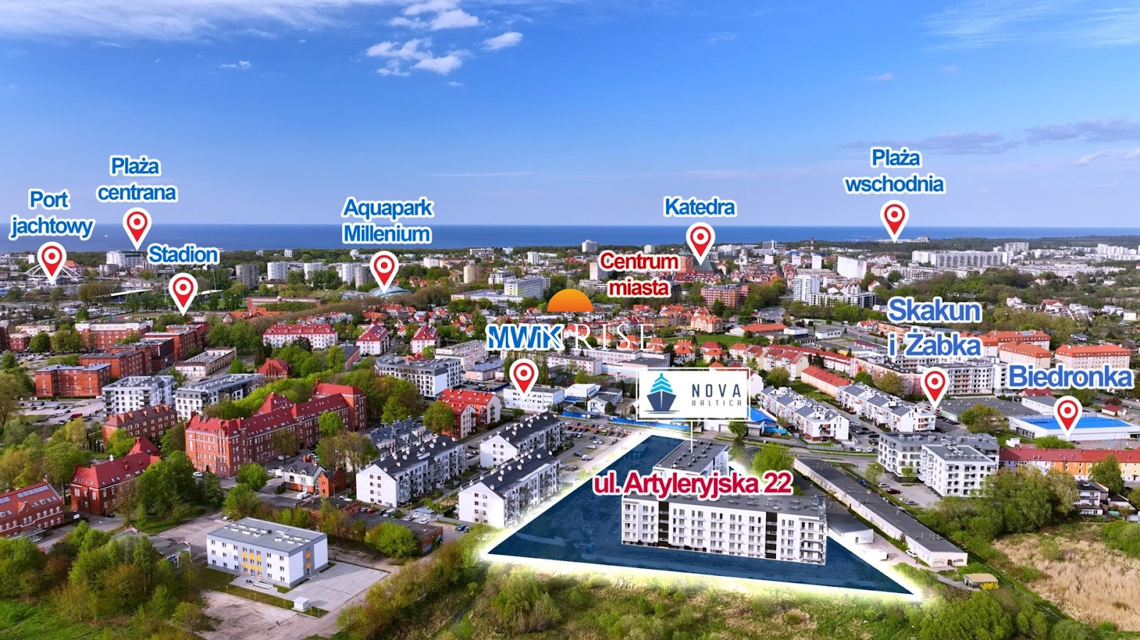Promocja! Nowe mieszkanie z ogródkiem Kołobrzeg, parter, 43 m2, B56 — zdjęcie 2