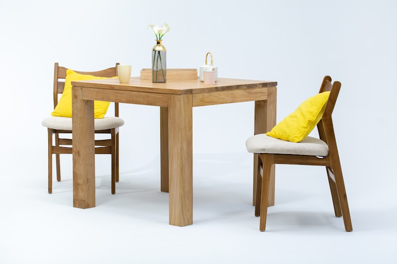 Table Carrée Slats 2