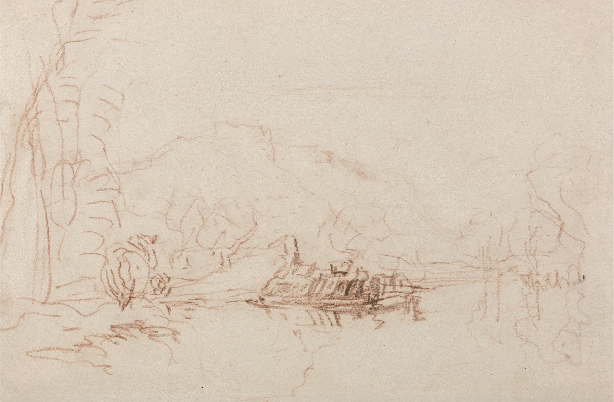 River Scene between 1840 and 1849