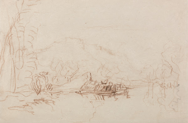 River Scene between 1840 and 1849