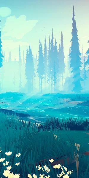 Among Trees, Forest, Trees, Nature 4K Wallpaper Background