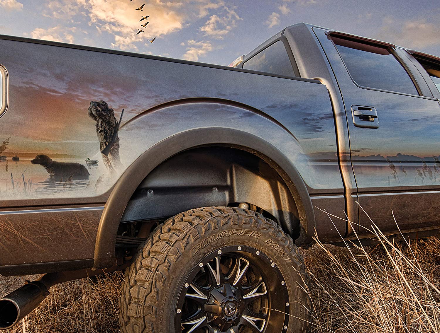 Комплект задних подкрылков Husky Liners #79151 для Ford Raptor 2017-2020