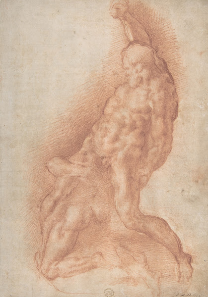 Samson Slaying the Philistine after Michelangelo 153791