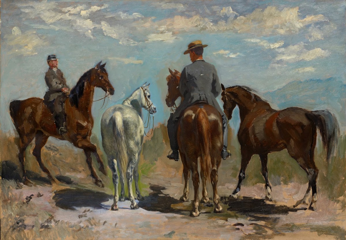 Horses and Riders 1863