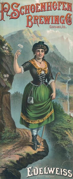P Schoenhofen Brewing Co Chicago Ill edelweiss 1886