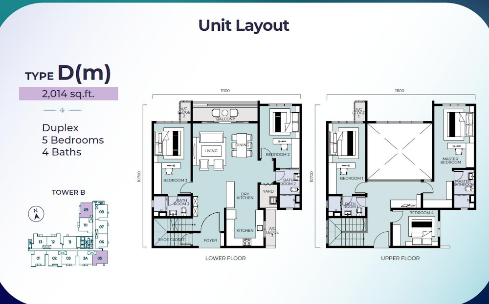 Trinity Nordic Residences floor plan