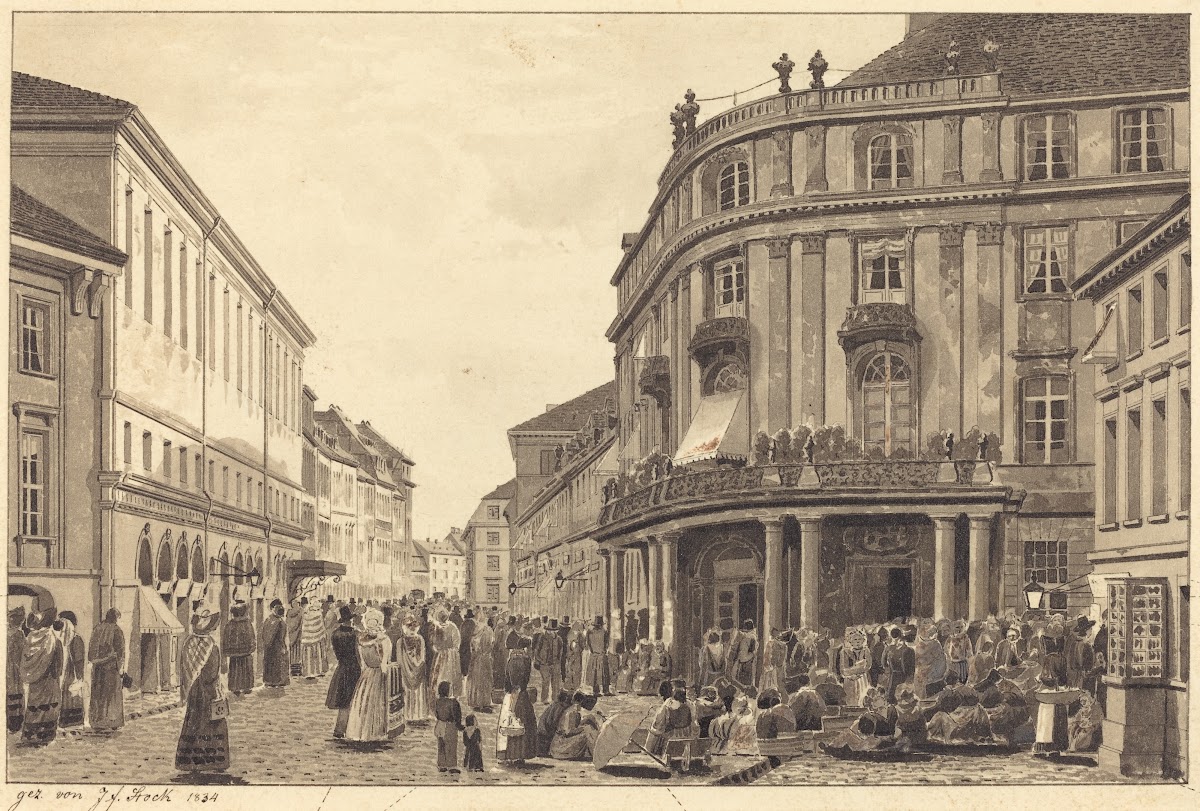 View Of Muhlendamm 1834