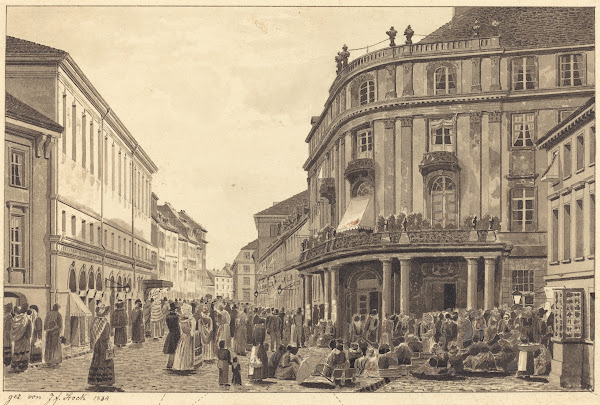 View Of Muhlendamm 1834