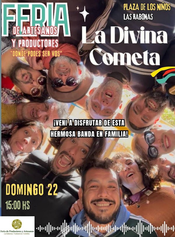 La Divina Cometa en Feria de Las Rabonas