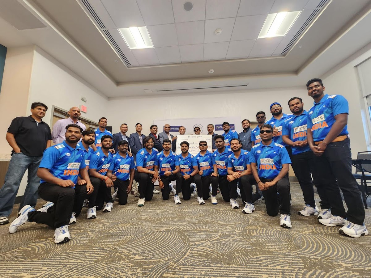 ITServe DMV Chapter Blind Cricket Team Community Support Initiative