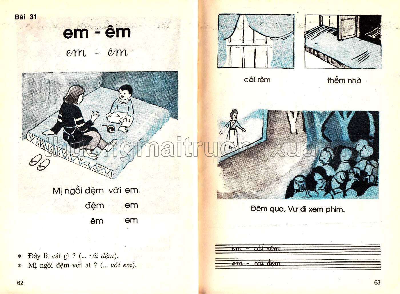 Tiếng Việt 1 (tập 2 - 1990) - Trang 32