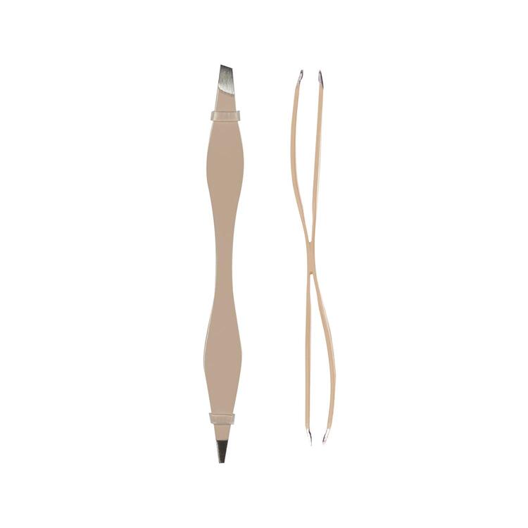 Pinzas para depilar de doble punta Cosmetic Club™, color variable, 1 pieza