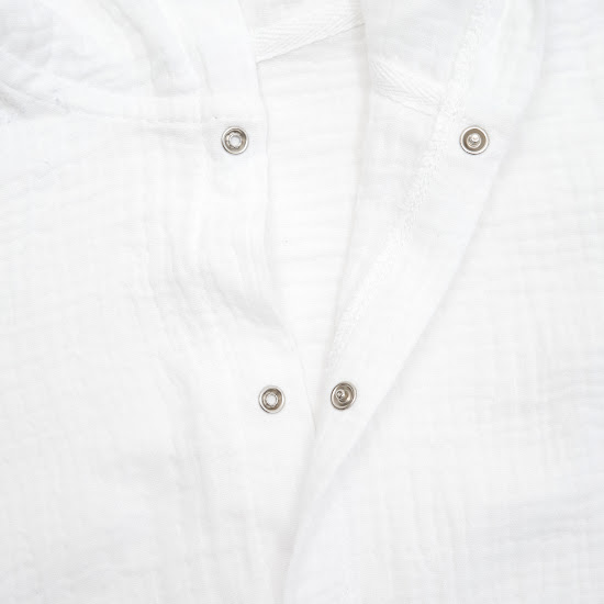 Детская муслиновая рубашка Twins Aero с капюшоном 86р мультиколор