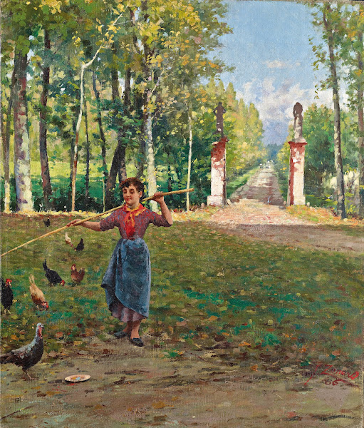 Eingang der Villa Camerini 1886