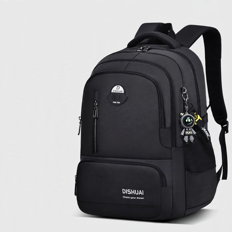 Schulrucksack mit Rolltop-Verschluss, groß