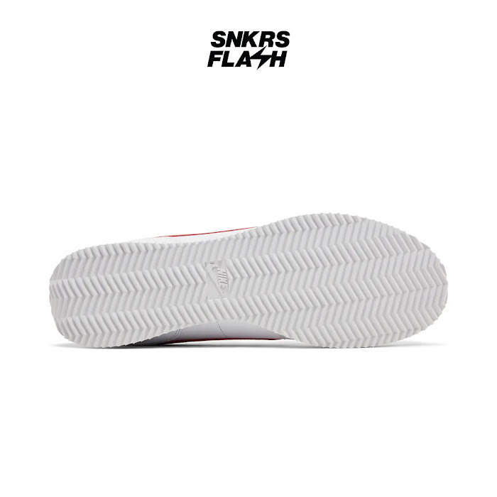 NIKE CORTEZ FORREST GUM WHITE VARSITY RED - Size 45