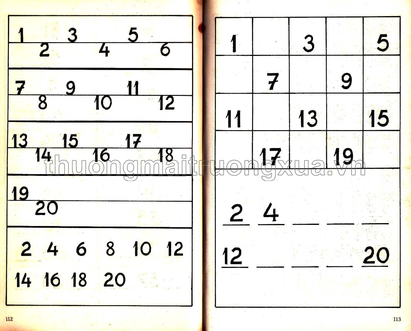 Em học toán vỡ lòng (quyển 2 - 1970) - Trang 57