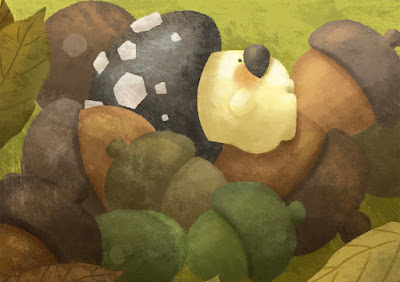 Mushroom Gramps Artprint
