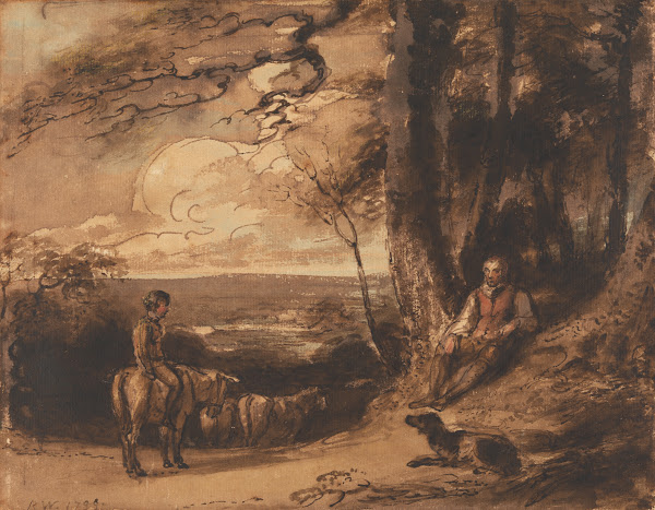 Conversation on a Country Road 1799
