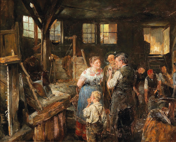 In the Smithy 1901