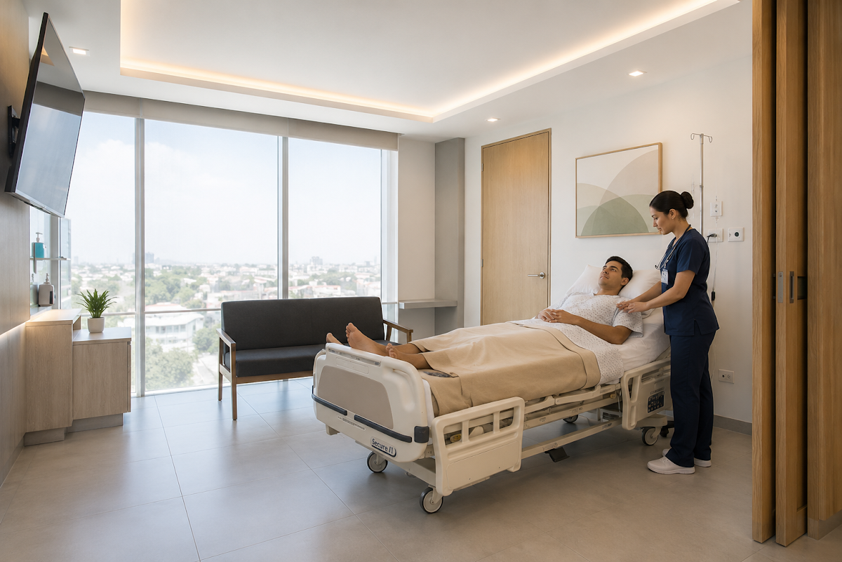 Cuartos de hospitalización Mayan Medical Group
