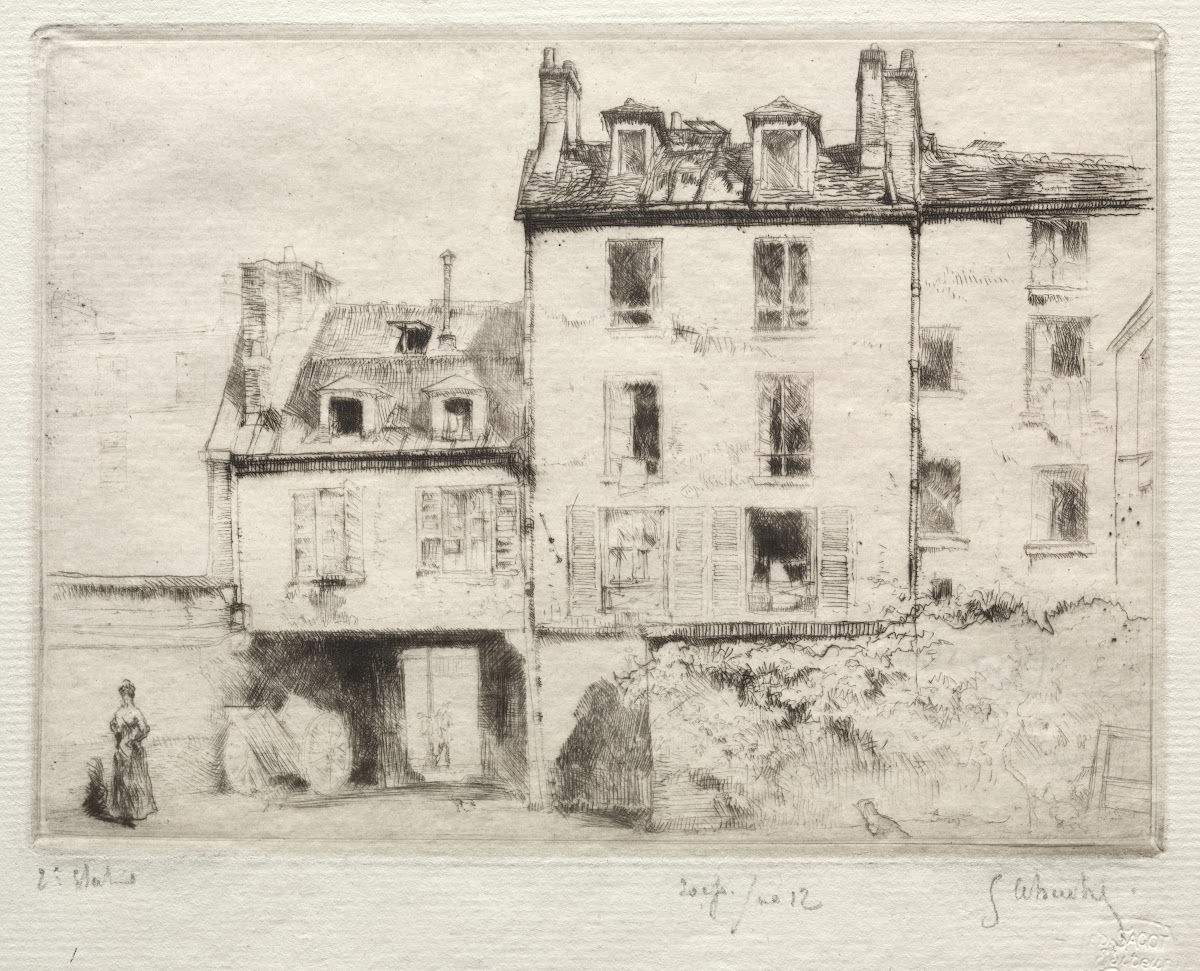 La rue Lacépède le cour de lAciereur Cottens