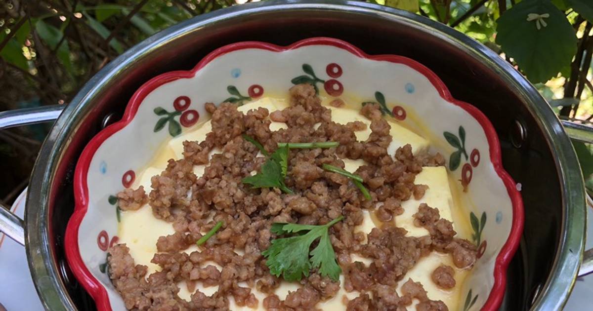 Đậu non trứng thịt sốt teriyaki