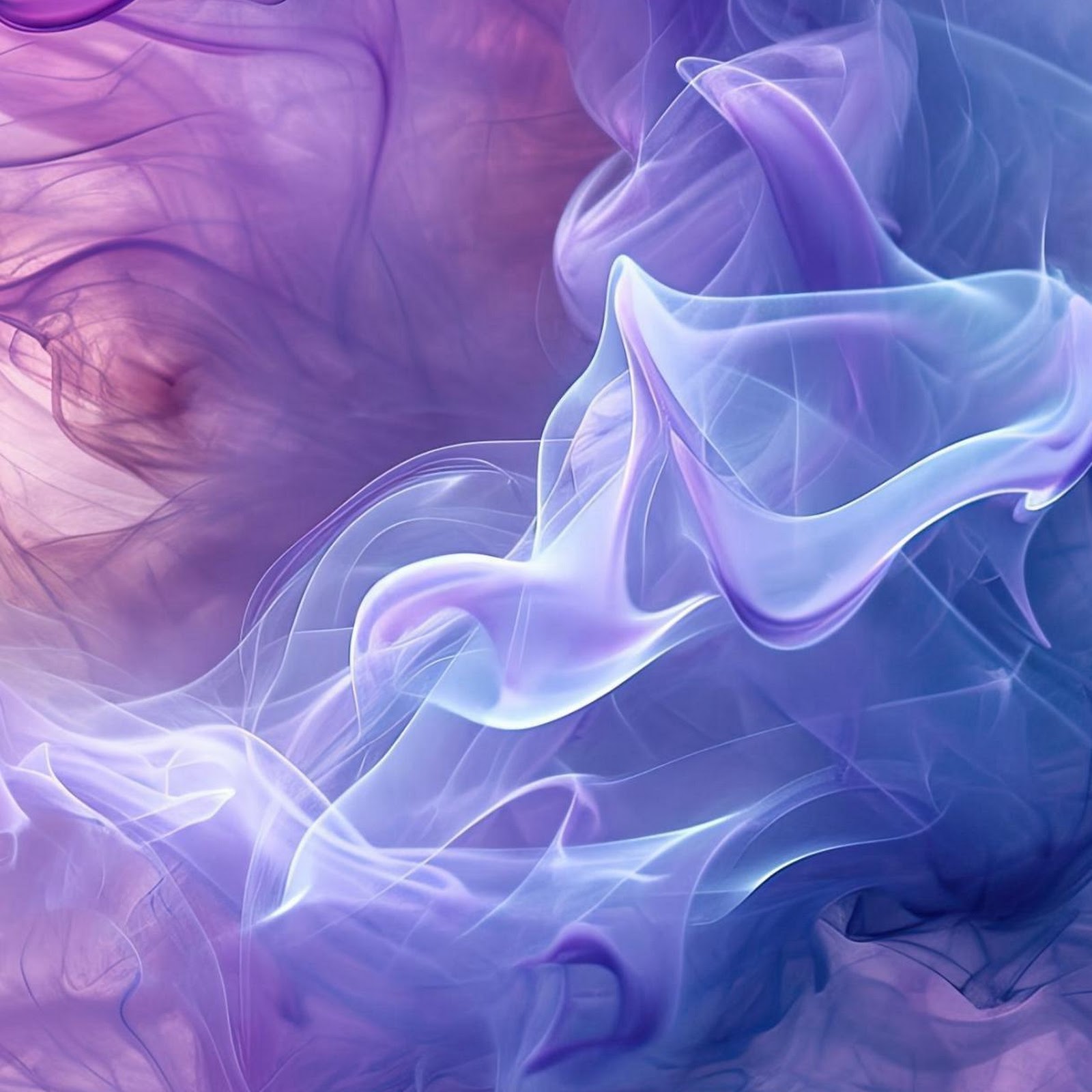 Download Abstract Purple and Blue Swirls Full HD iPhone