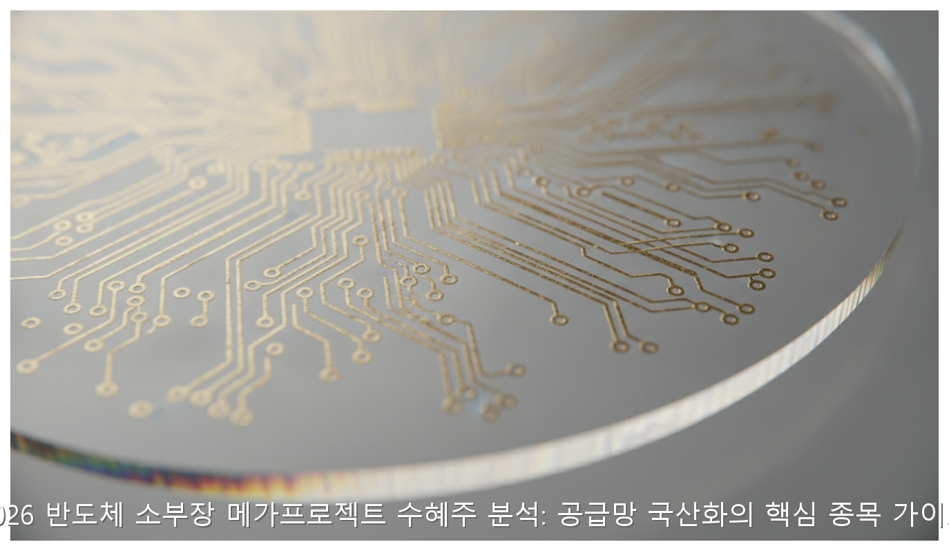 2026 반도체 소부장 메가프로젝트 수혜주 분석: 공급망 국산화의 핵심 종목 가이드 핵심 안내 및 분석 인포그래픽 (6)