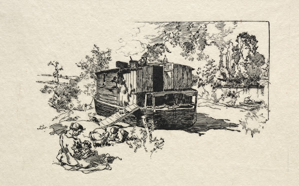 Bateau logement c 18701918