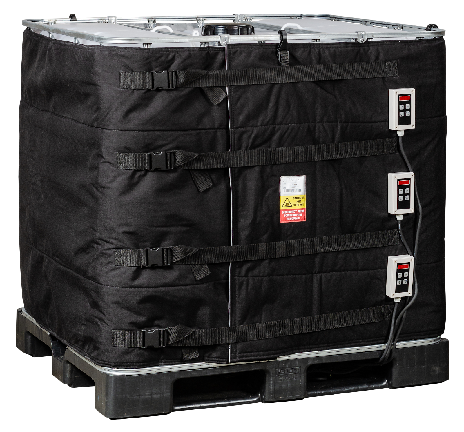IBC-verwarmer 1000L – 3x1000W