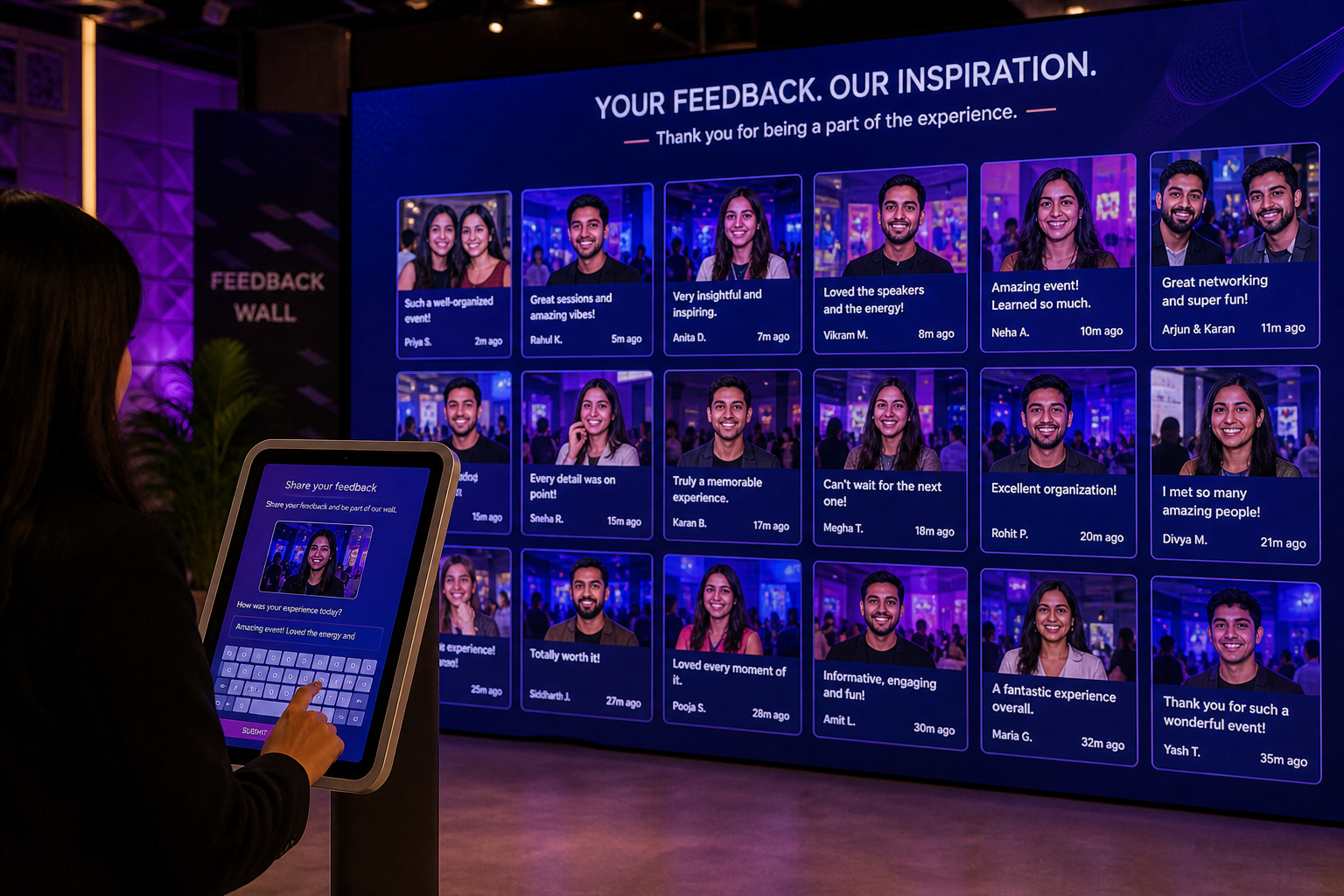 Feedback Wall — view 2