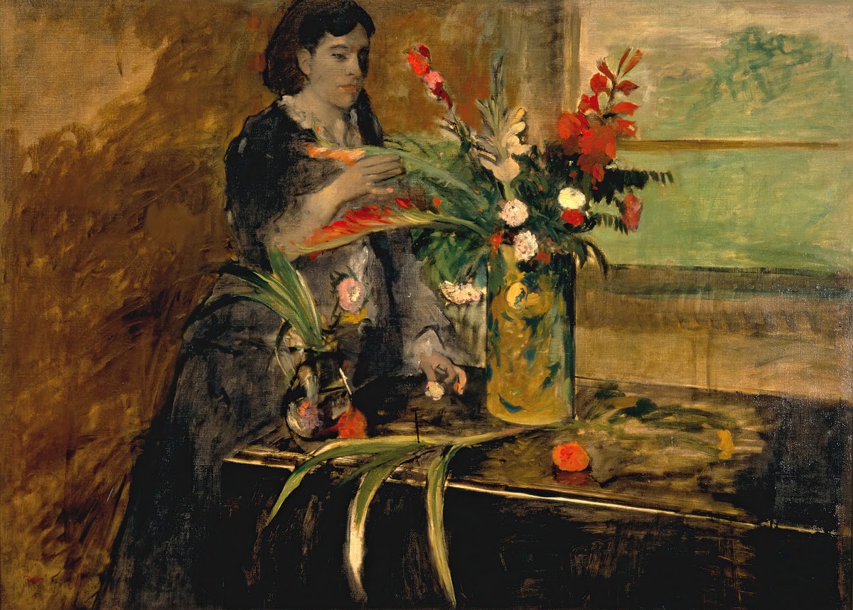 Portrait of Estelle Musson Degas 1872