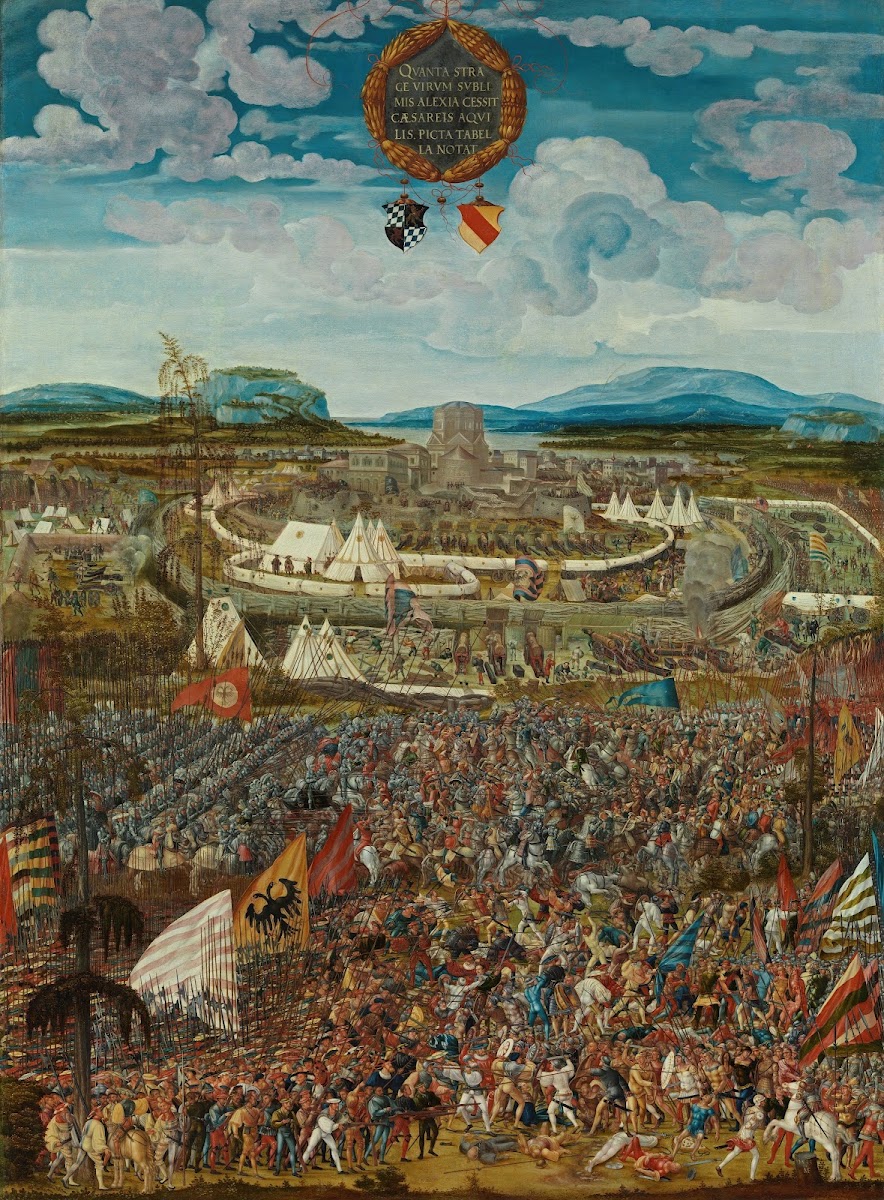 The Anachronistic Siege For Battle Of Alesia 1533