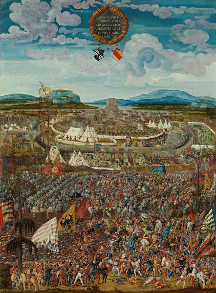 The Anachronistic Siege For Battle Of Alesia 1533