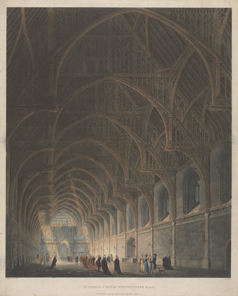 Internal View of Westminster Hall 1801