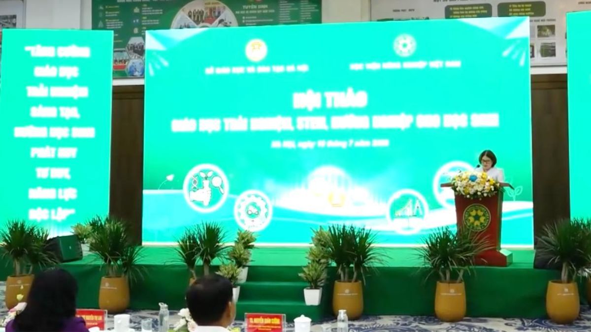 Giáo dục trải nghiệm, giáo dục STEM là hướng đi tất yếu - Đài Phát thanh và truyền hình Hà Nội