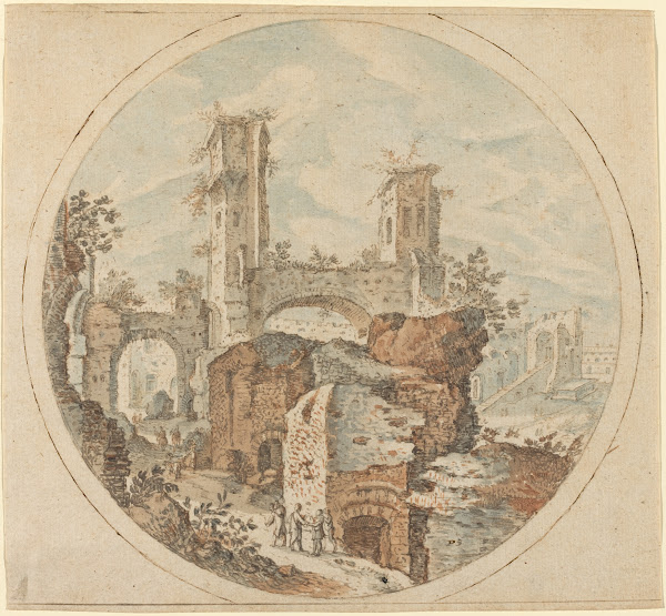Travellers among Roman Ruins