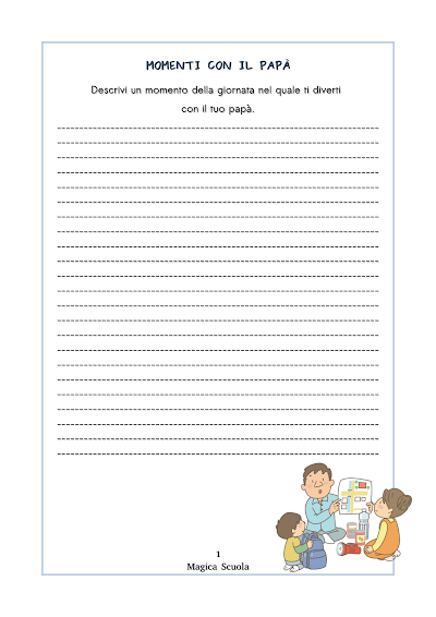 Anteprima della prima pagina: Momenti con il papà